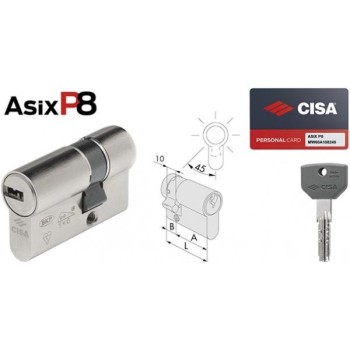 CISA - MEZZO CILINDRO ASIX...