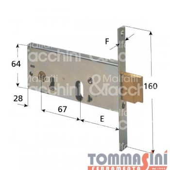 CISA - SERRATURA PER FASCE...