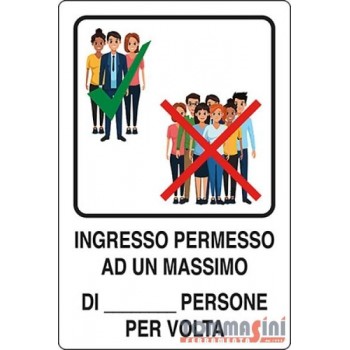 CARTELLO IGRESSO MAX...