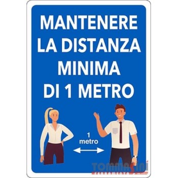 CARTELLO MANTENERE LA...