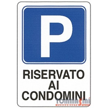 CARTELLO PARCHEGGIO...