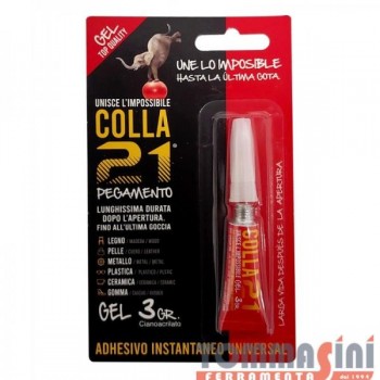 COLLA 21 IN GEL 3GR (Cod. C3G)