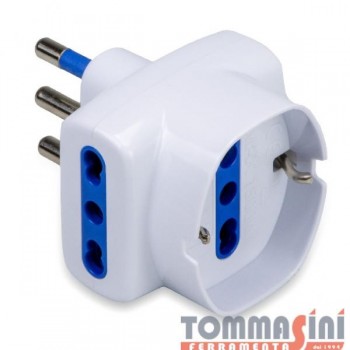 ADATTATORE TRIPLA/SCHUKO...