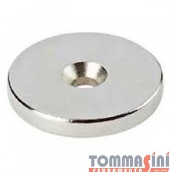 MAGNETE NEODIMIO C/FORO...