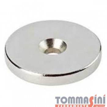 MAGNETE NEODIMIO C/FORO...