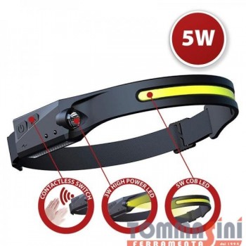 TORCIA DA TESTA BOWIE LED...