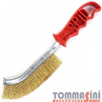 SPAZZOLA SPID CURVA OTTONE...